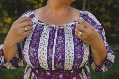Antique Amethyst ~ Folklore Maxi