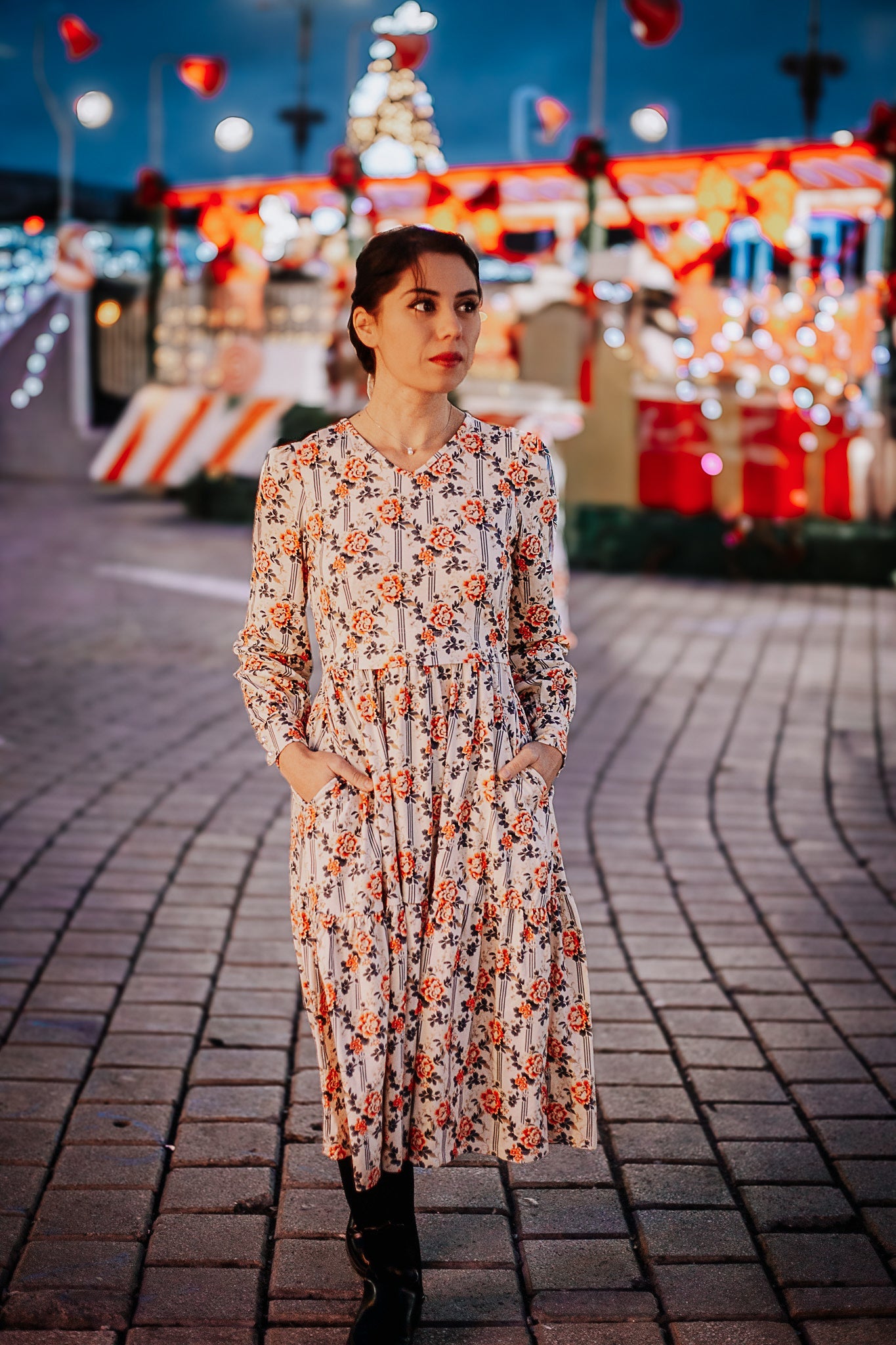 Camellia Carol ~ Storybook Dress