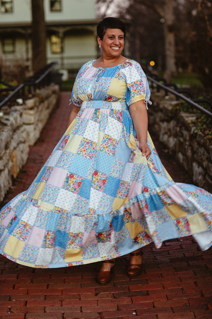 Cottage Calico ~ Folklore Maxi