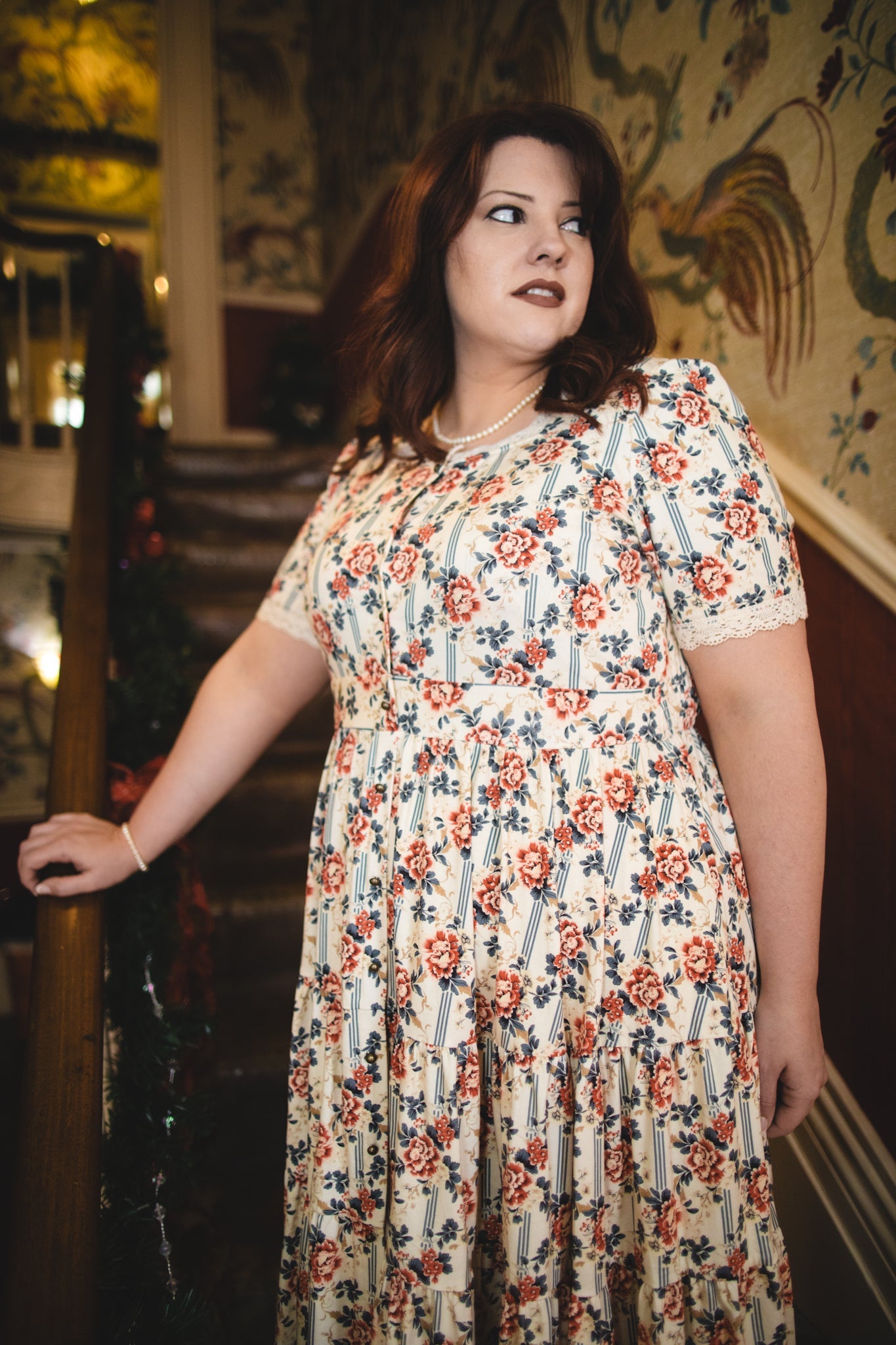 Camellia Carol ~ Hearthside Dress
