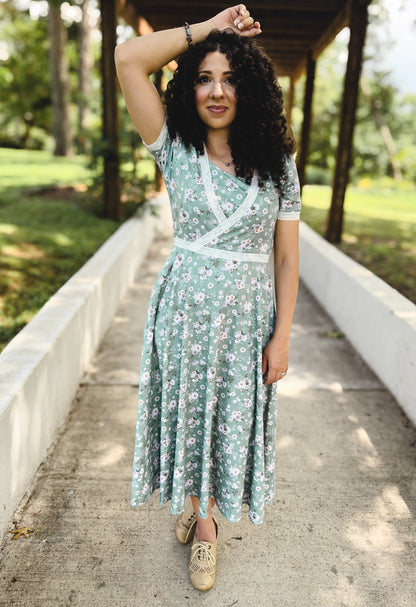 Mint Madelief ~ Daydream Dress