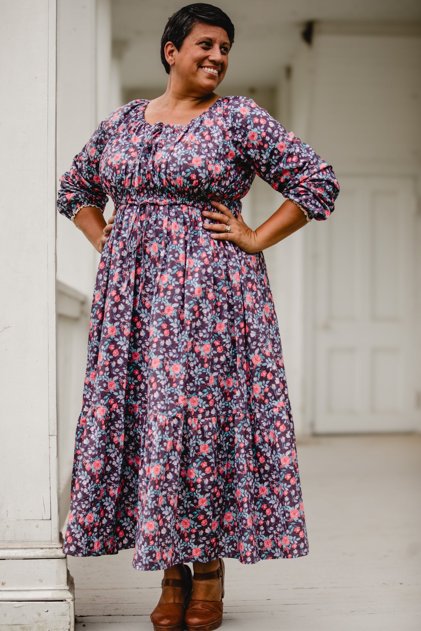 Mahogany Rose ~ Abilene Midi