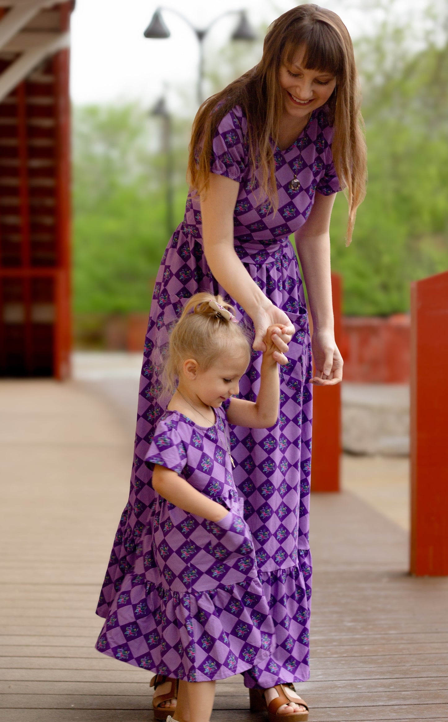 Mountain Laurel ~ Canterbury Patch Maxi