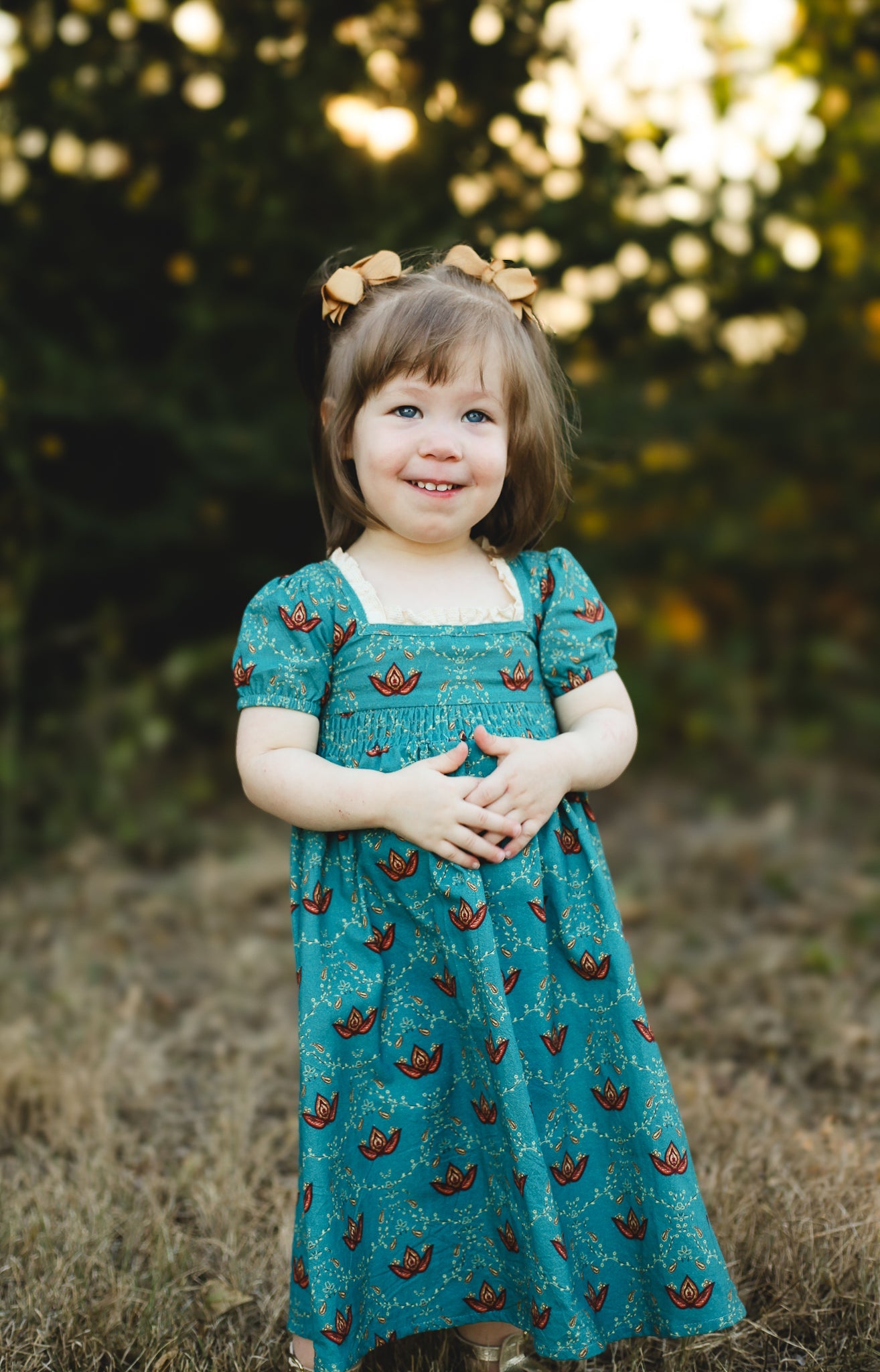 Once a Queen ~ Mini Folklore Dress