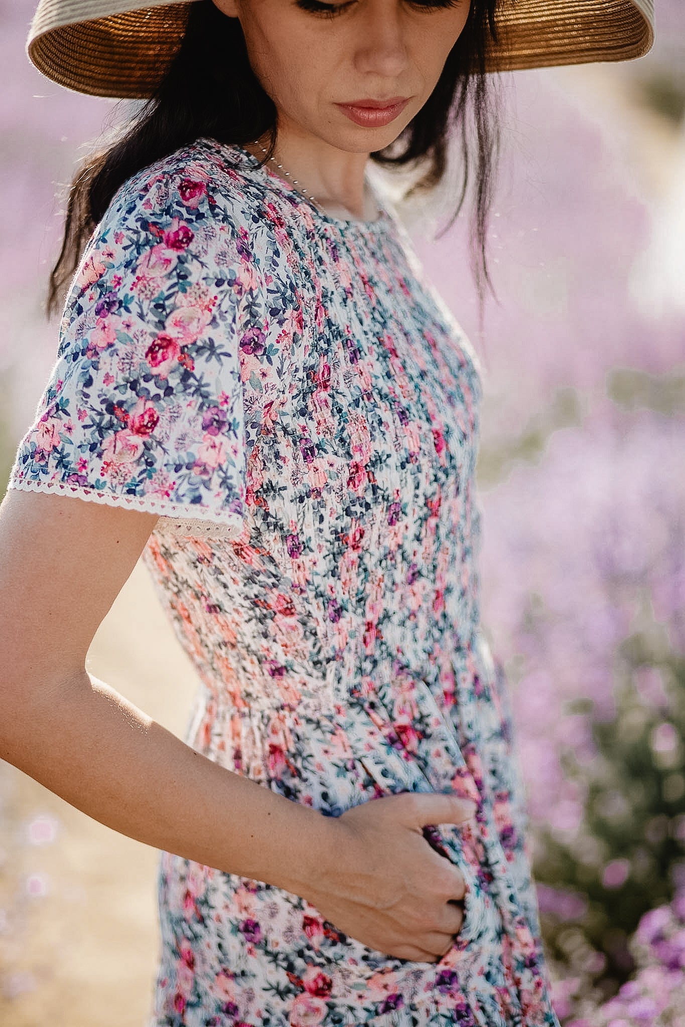 Watercolor Garden ~ Nightingale Dress