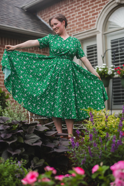 Greenvale Gossamer ~ Wildwood Dress