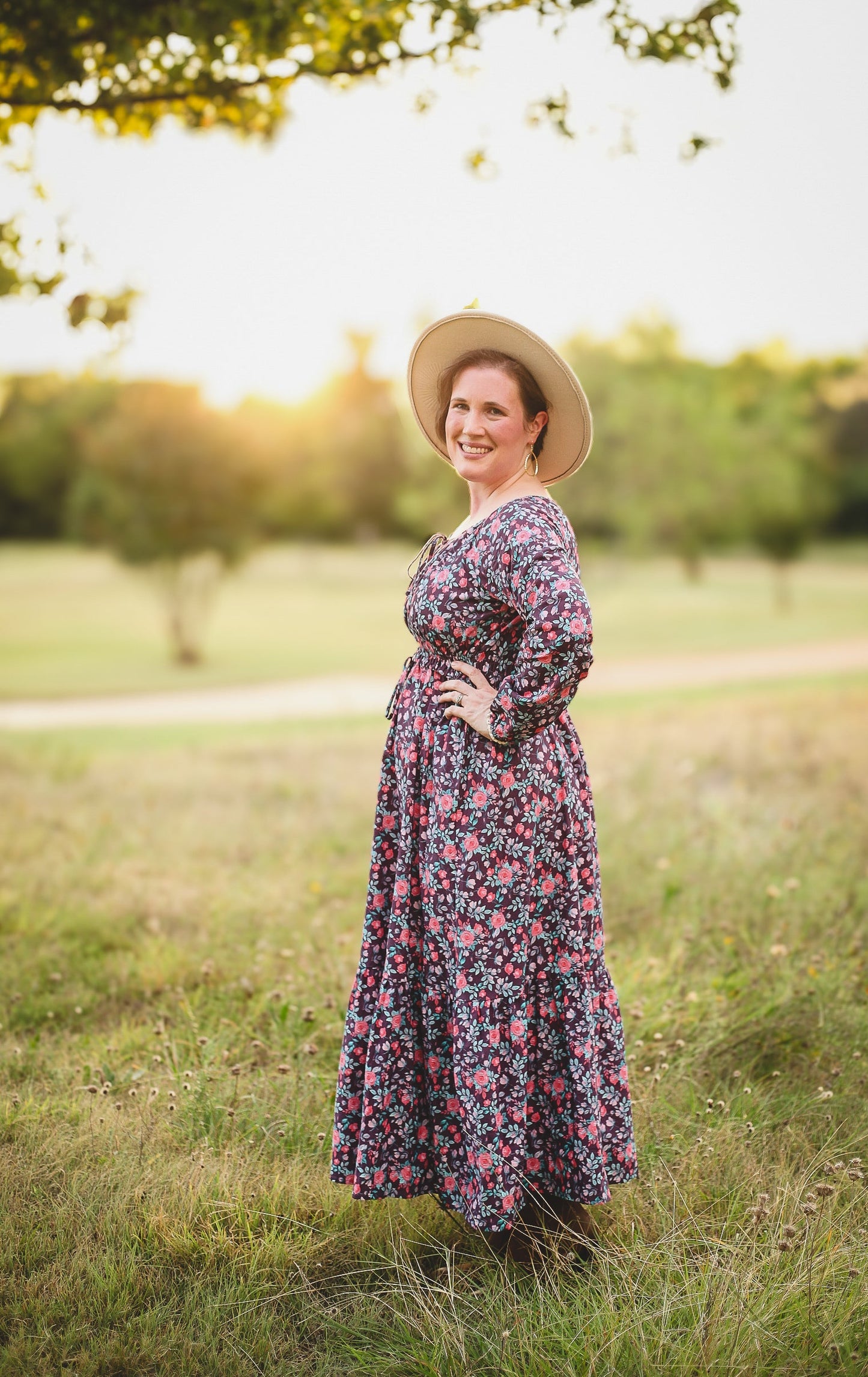 Mahogany Rose ~ Abilene Midi