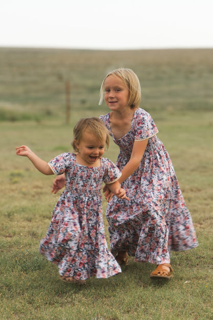 Watercolor Garden ~ Mini Nightingale Dress