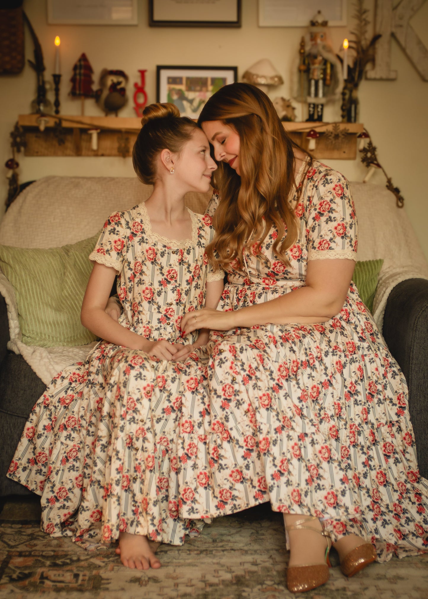 Camellia Carol ~ Hearthside Dress