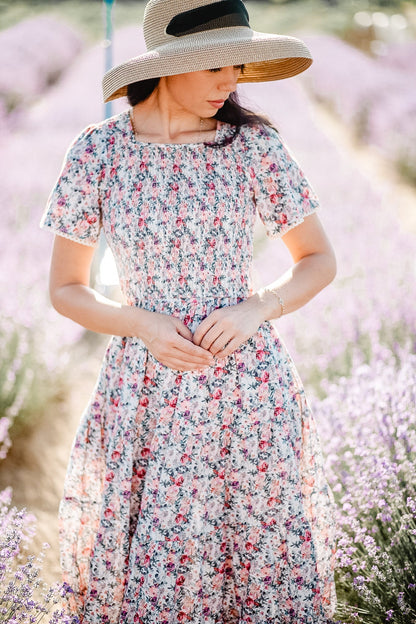 Watercolor Garden ~ Nightingale Dress
