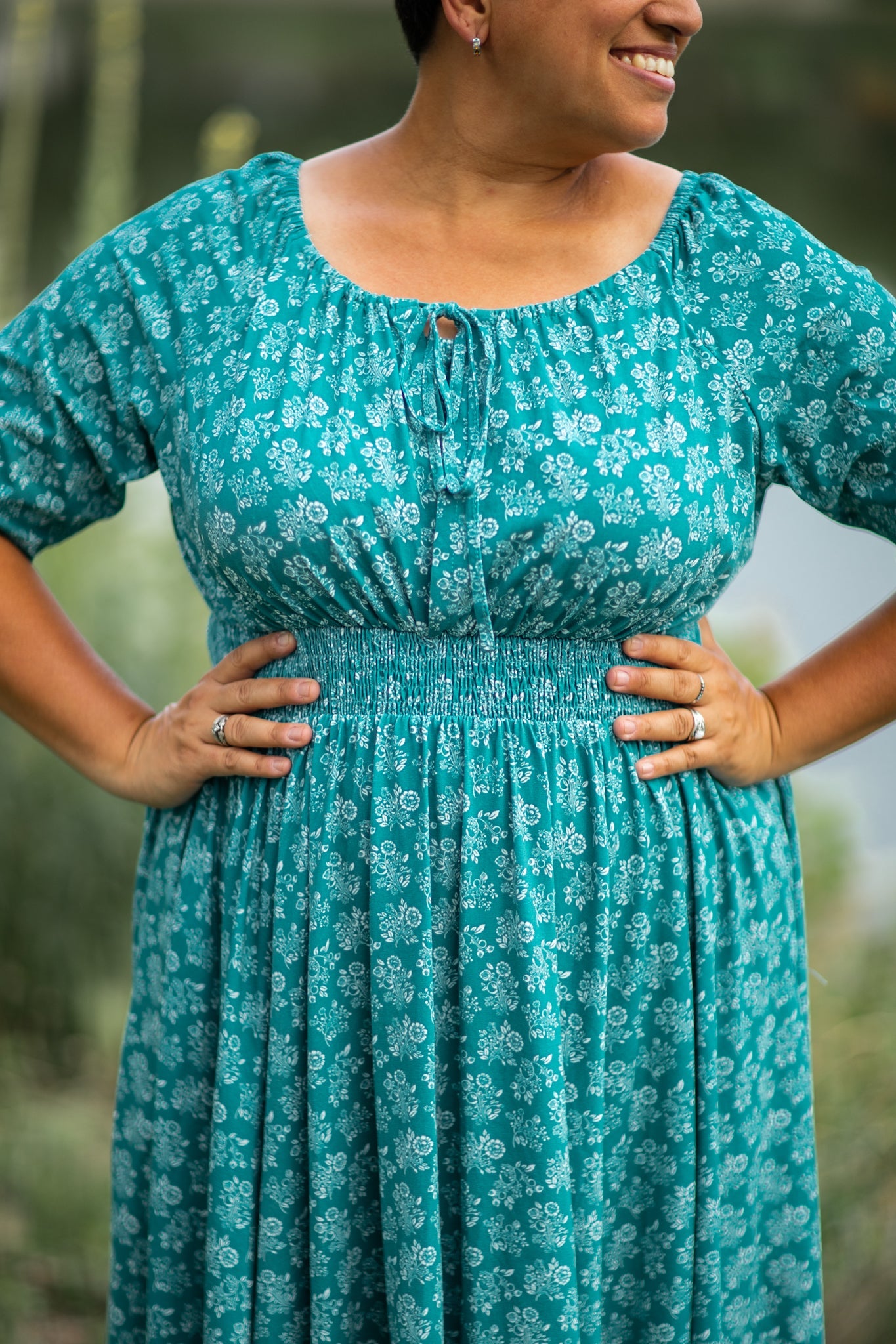 Fern River ~ Folklore Dress
