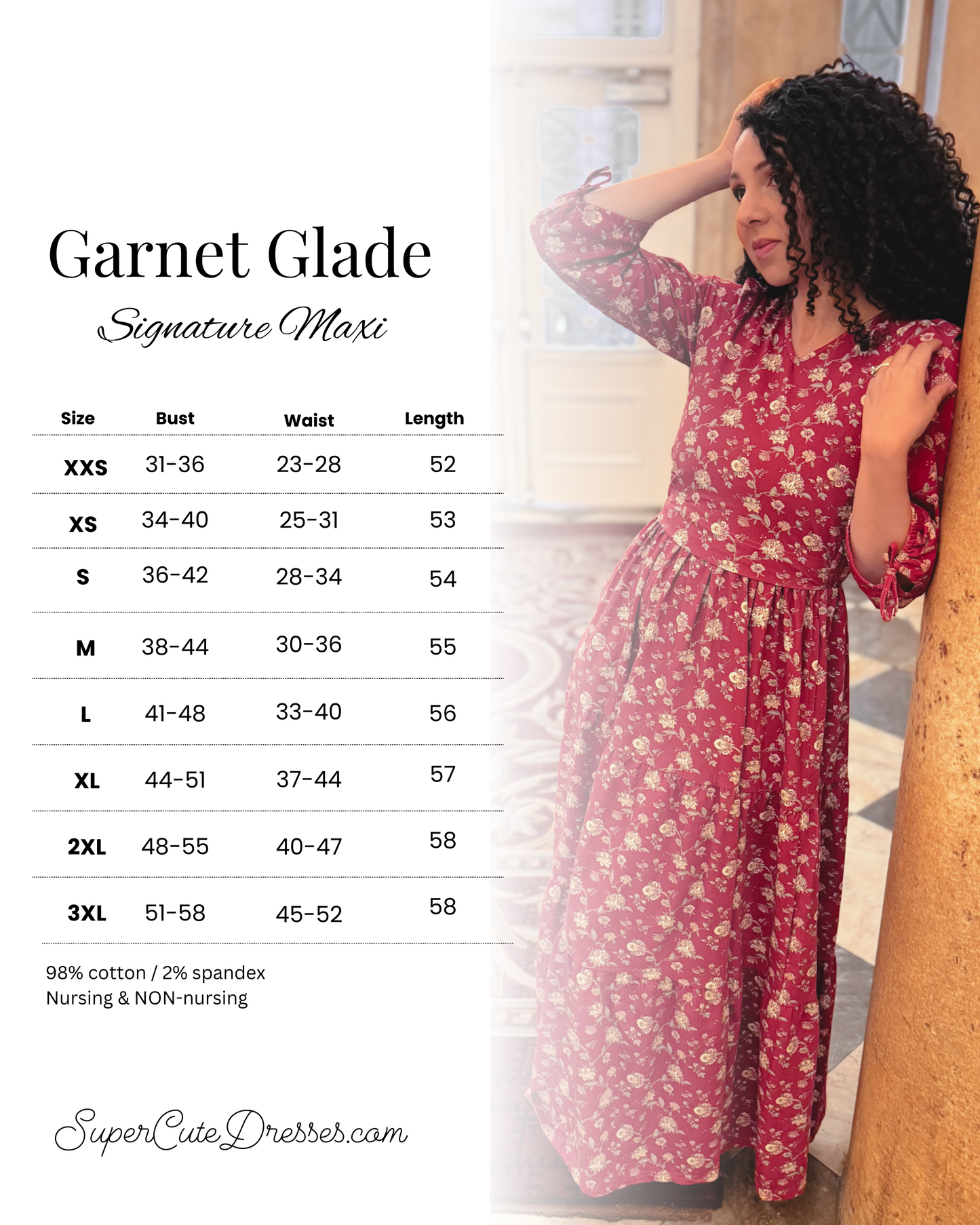 Garnet Glade ~ Signature Dress