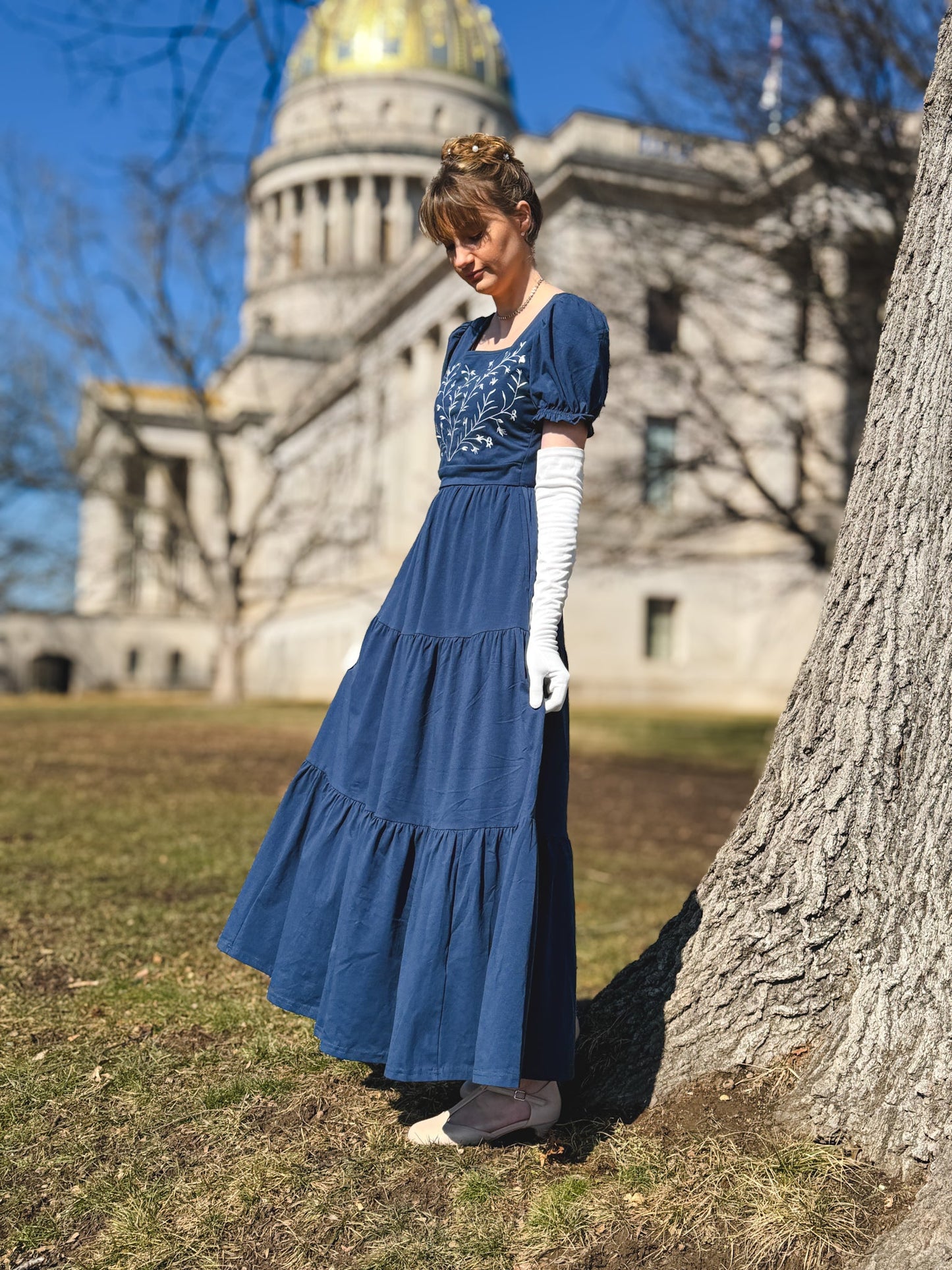 Periwyn ~ Poetess Dress