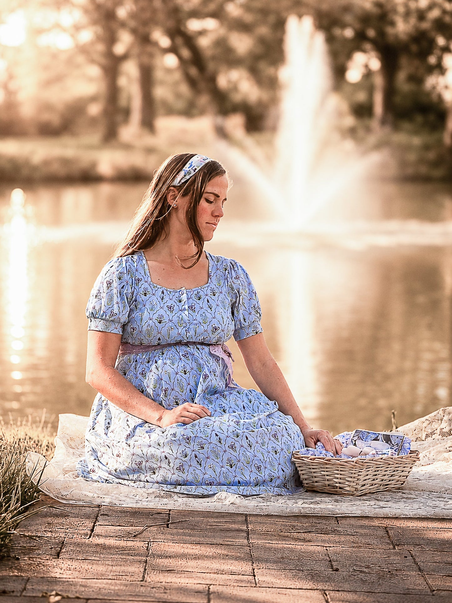 Snowdrops & Daffodils ~ Keepsake Midi