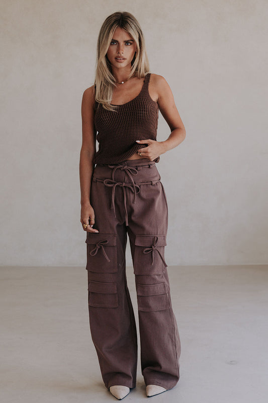 Jaicee Pants - Chocolate