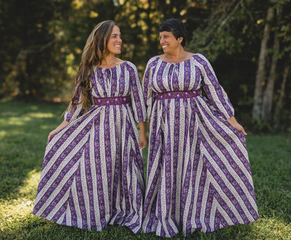 Antique Amethyst ~ Folklore Maxi