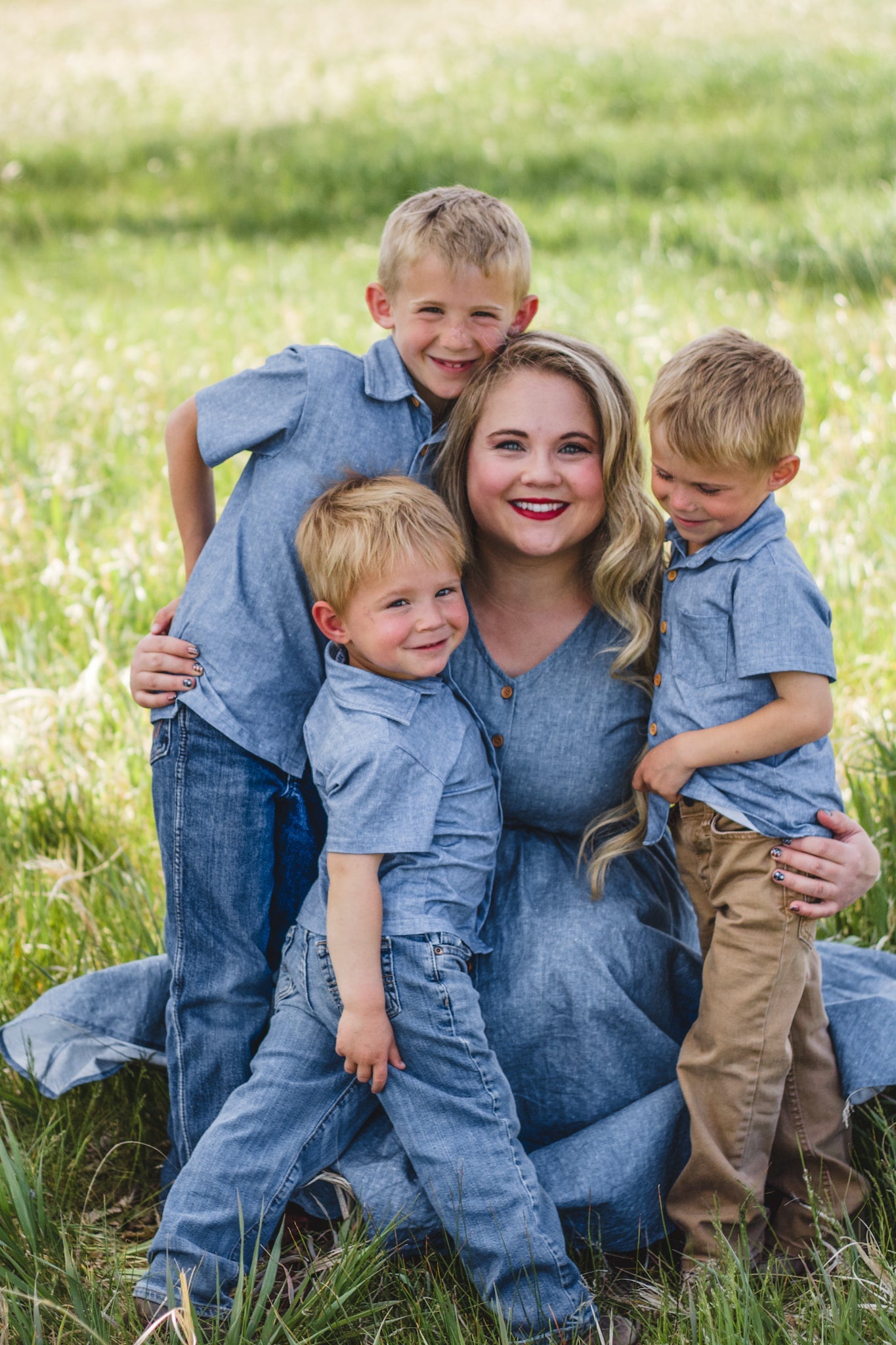 Shenandoah Chambray ~ Brave Button-up