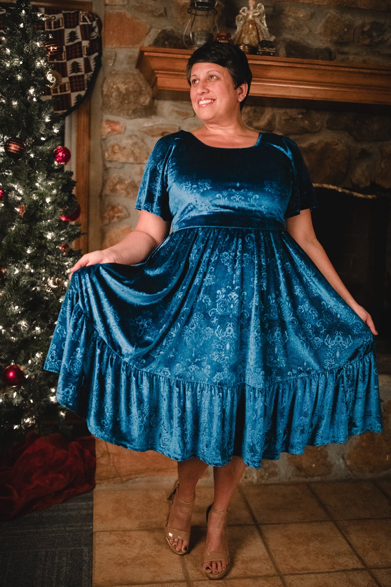 Silent Night ~ Limited Edition Midi Dress