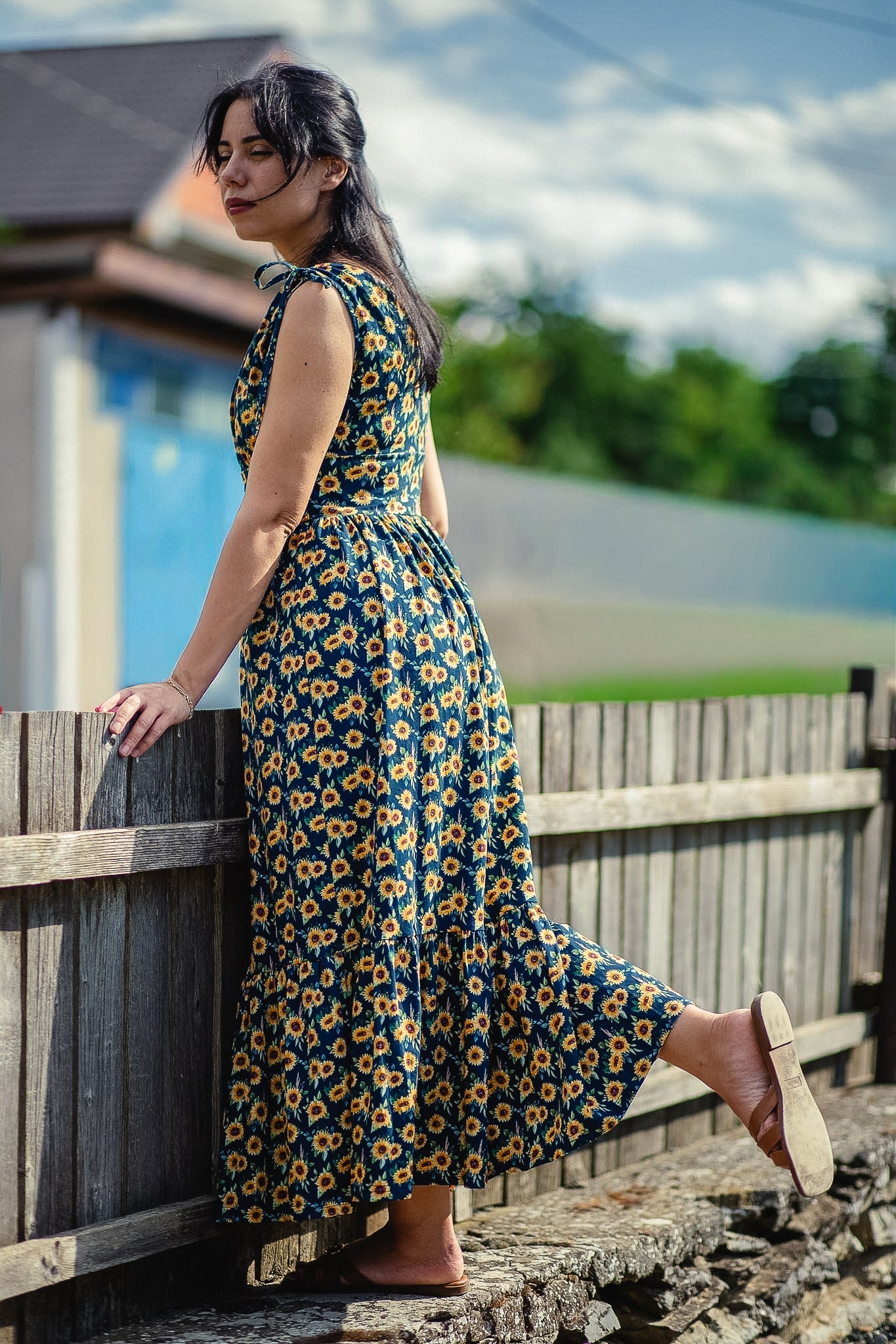 Prairie Sunflower ~ Amorette Dress