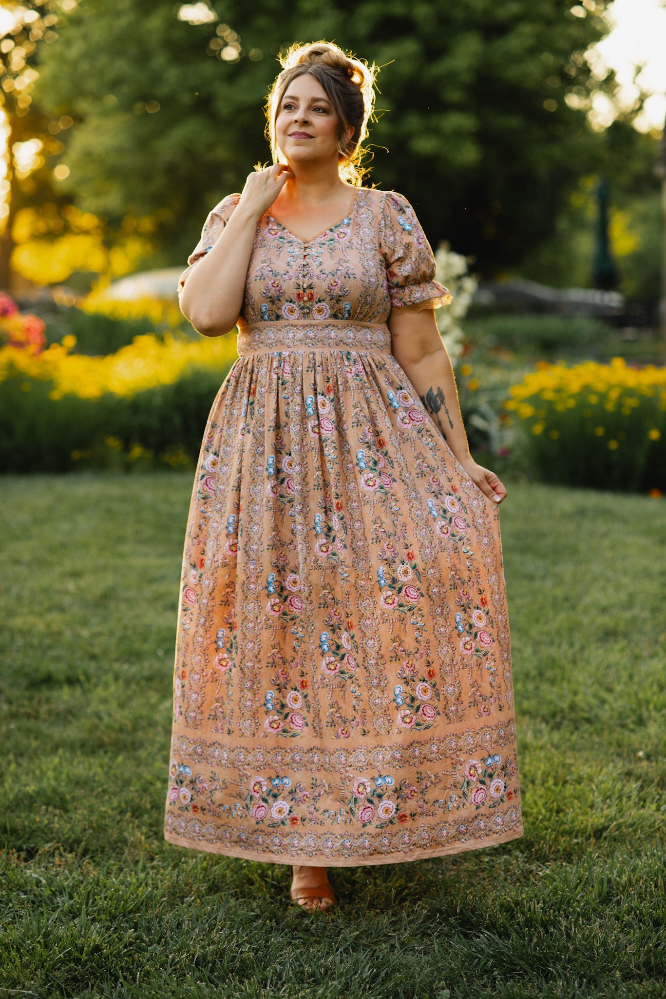 Gilded Garden ~ Ellery Dress