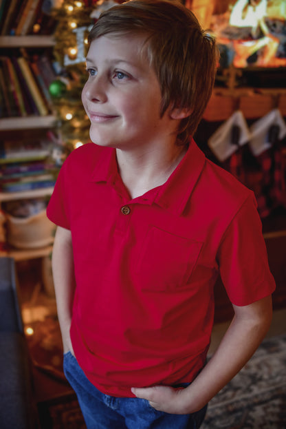 Cardinal ~ Boy’s Perseverance Polo