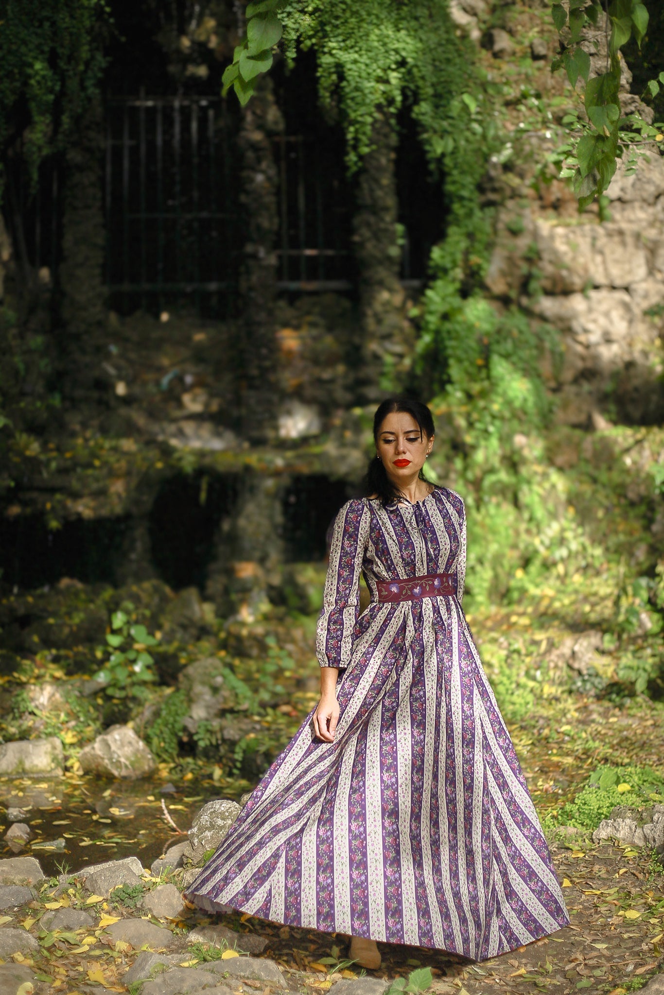 Antique Amethyst ~ Folklore Maxi