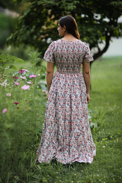 Watercolor Garden ~ Nightingale Dress