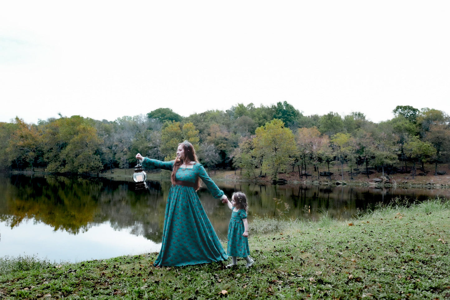 Once a Queen ~ Mini Folklore Dress