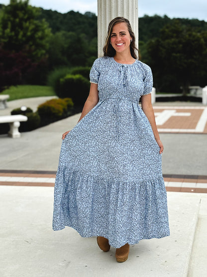 Scripted Mist ~ Abilene Dress