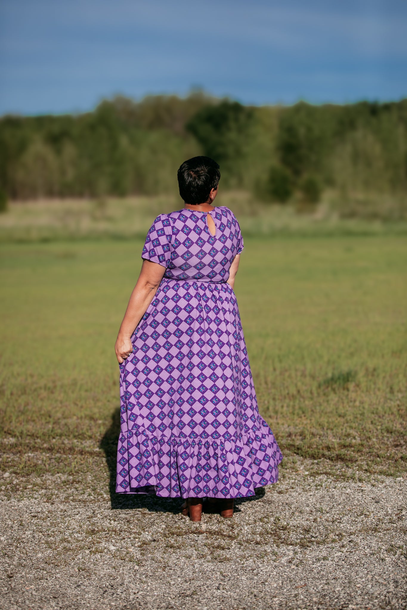 Mountain Laurel ~ Canterbury Patch Maxi