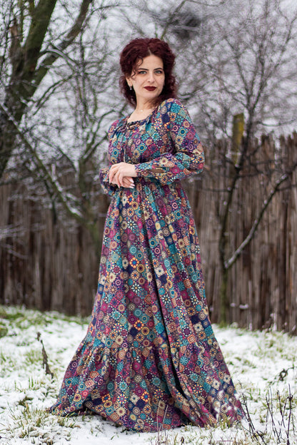 Kaleidoscope ~ Folklore Maxi