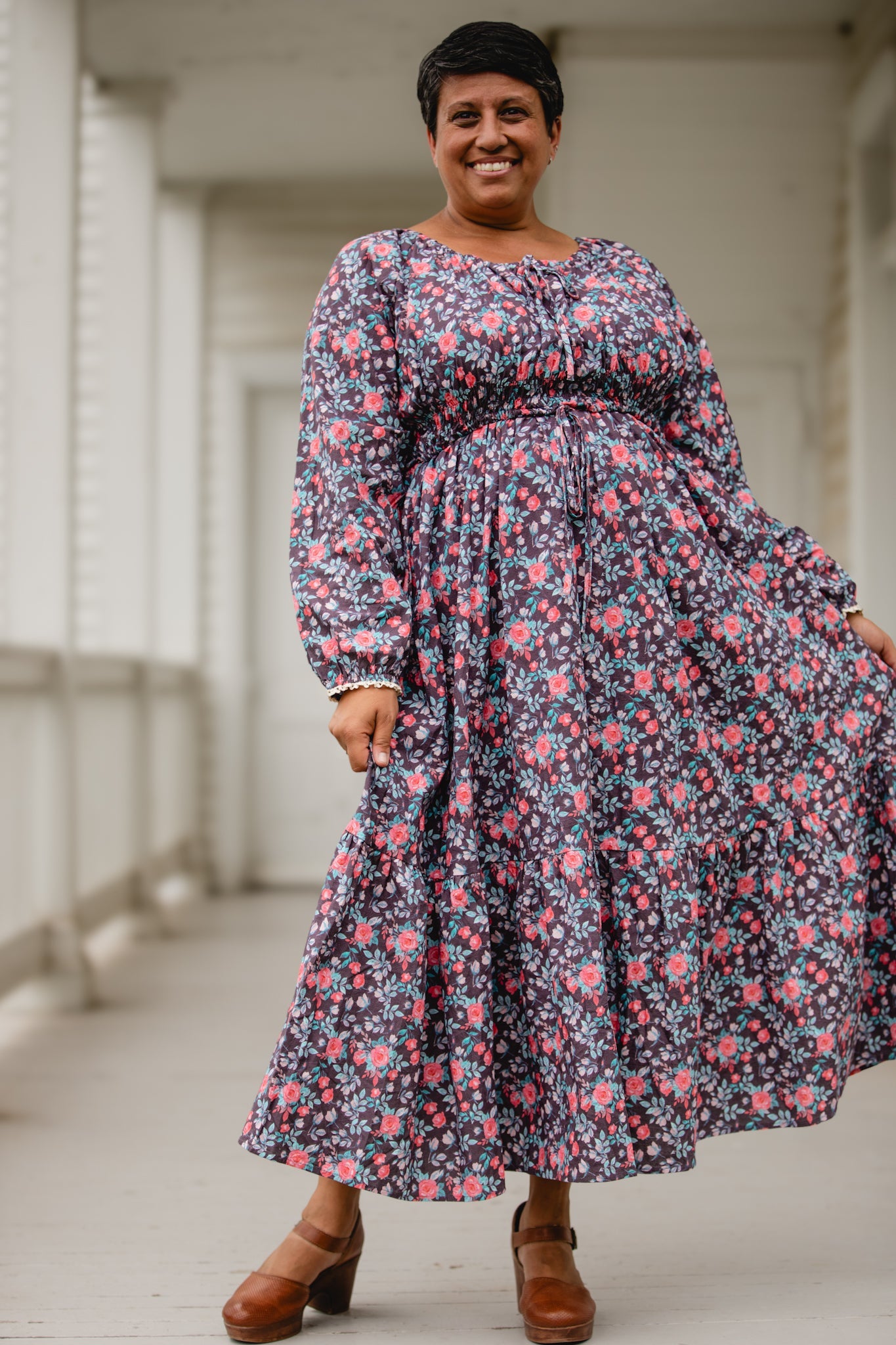 Mahogany Rose ~ Abilene Midi