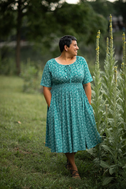 Fern River ~ Folklore Dress