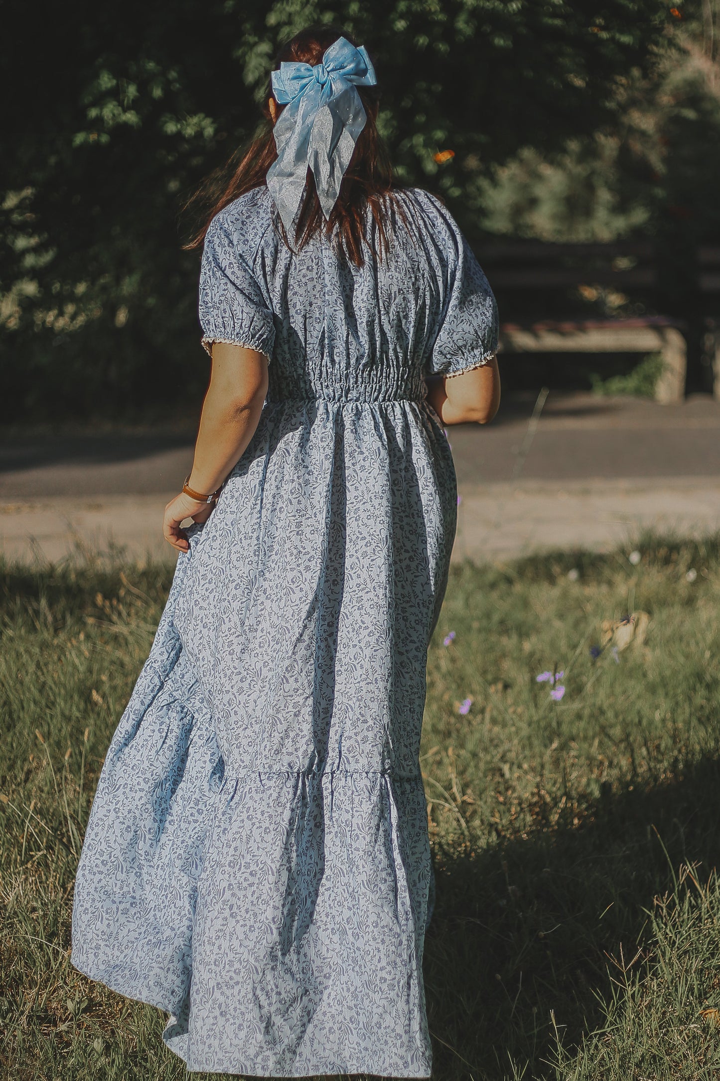Scripted Mist ~ Abilene Dress