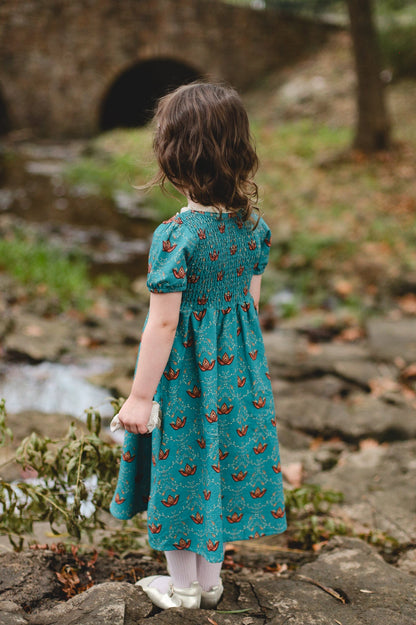 Once a Queen ~ Mini Folklore Dress