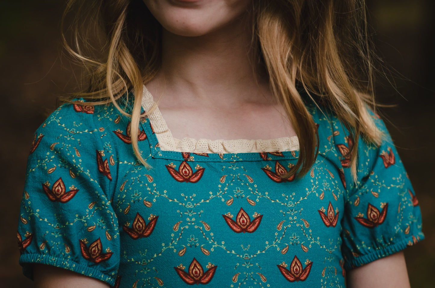 Once a Queen ~ Mini Folklore Dress