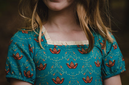 Once a Queen ~ Mini Folklore Dress
