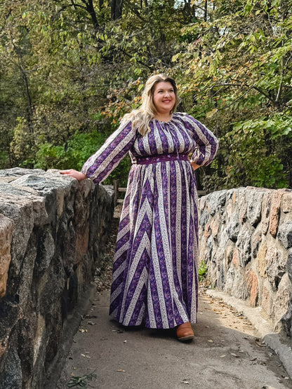 Antique Amethyst ~ Folklore Maxi