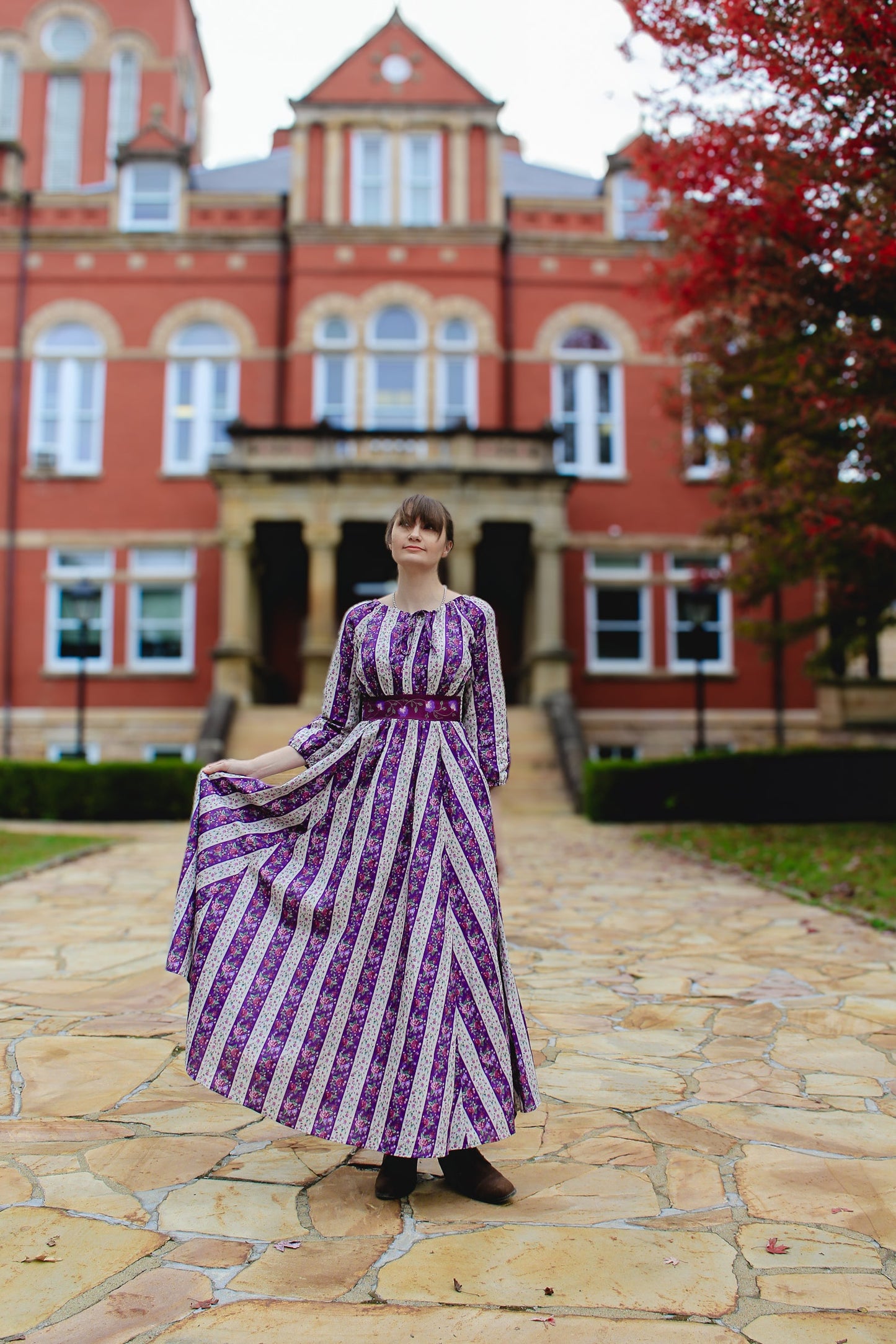 Antique Amethyst ~ Folklore Maxi