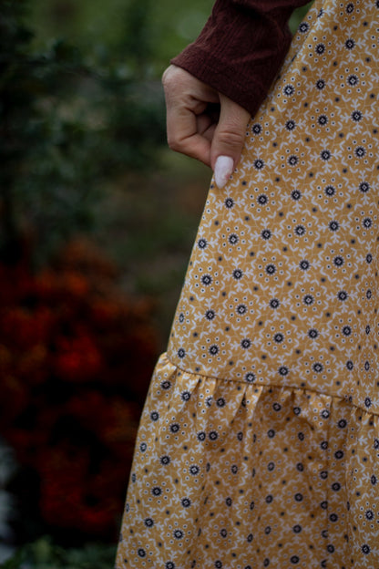 Citron Sunbeam ~ Canterbury Dress