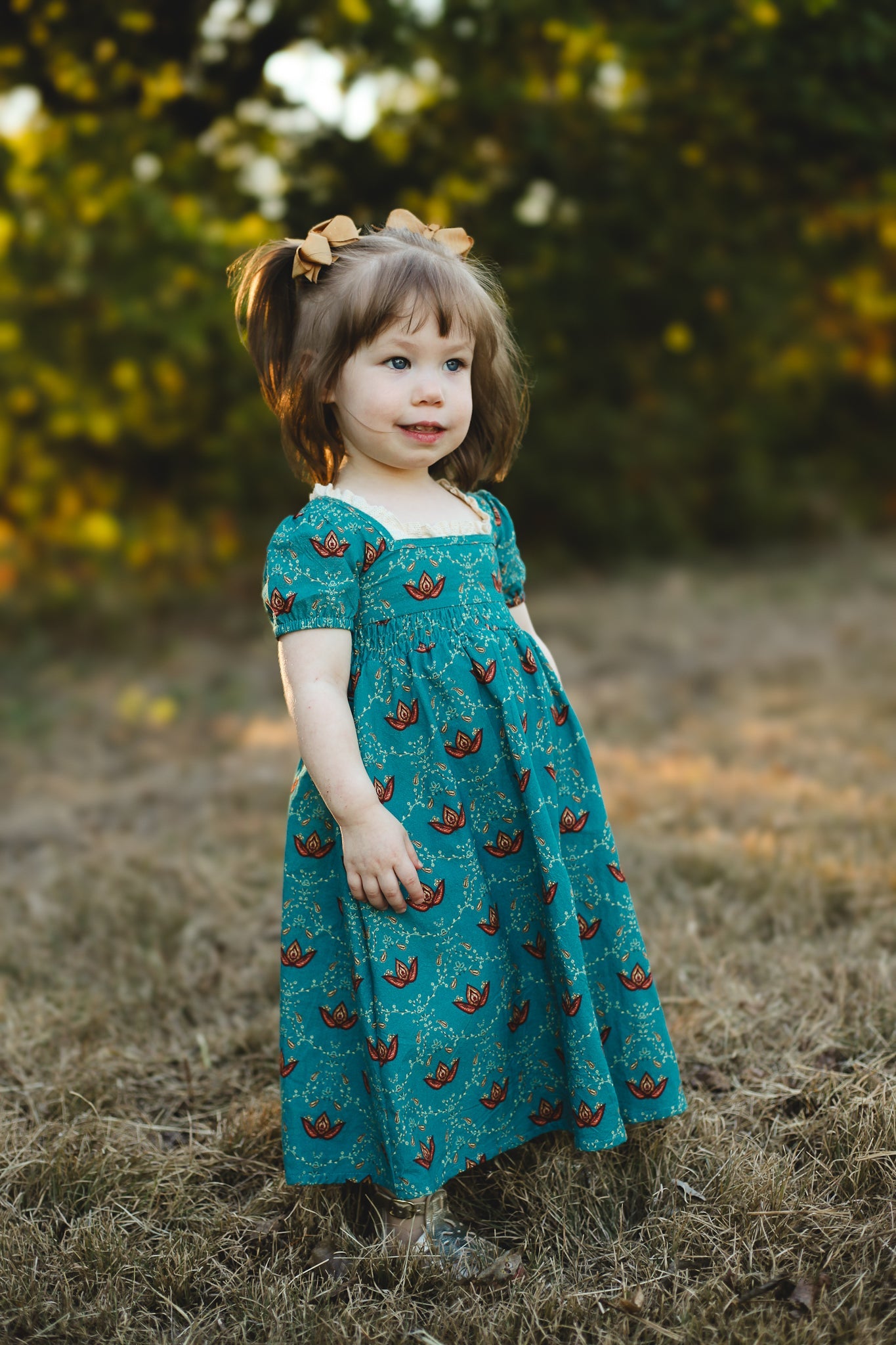 Once a Queen ~ Mini Folklore Dress