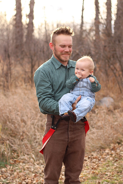 Spruce Gingham ~ Boy’s Brave Button-up