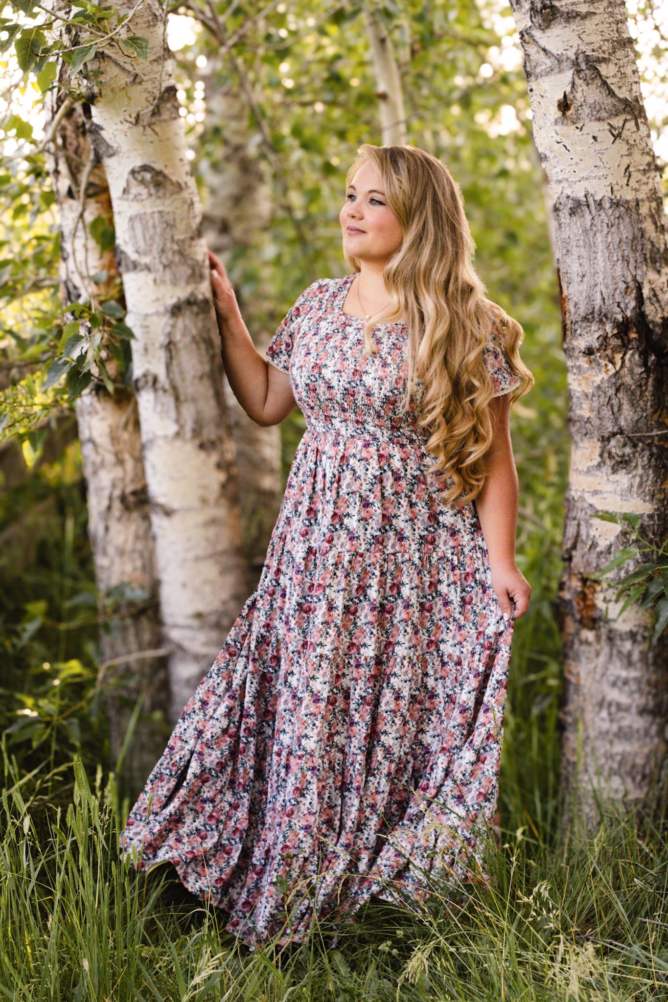 Watercolor Garden ~ Nightingale Dress