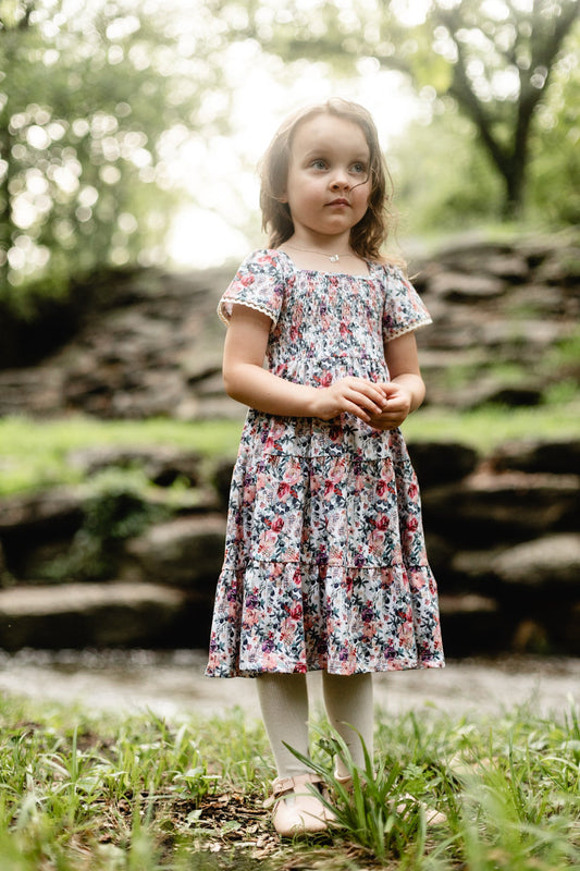Watercolor Garden ~ Mini Nightingale Dress