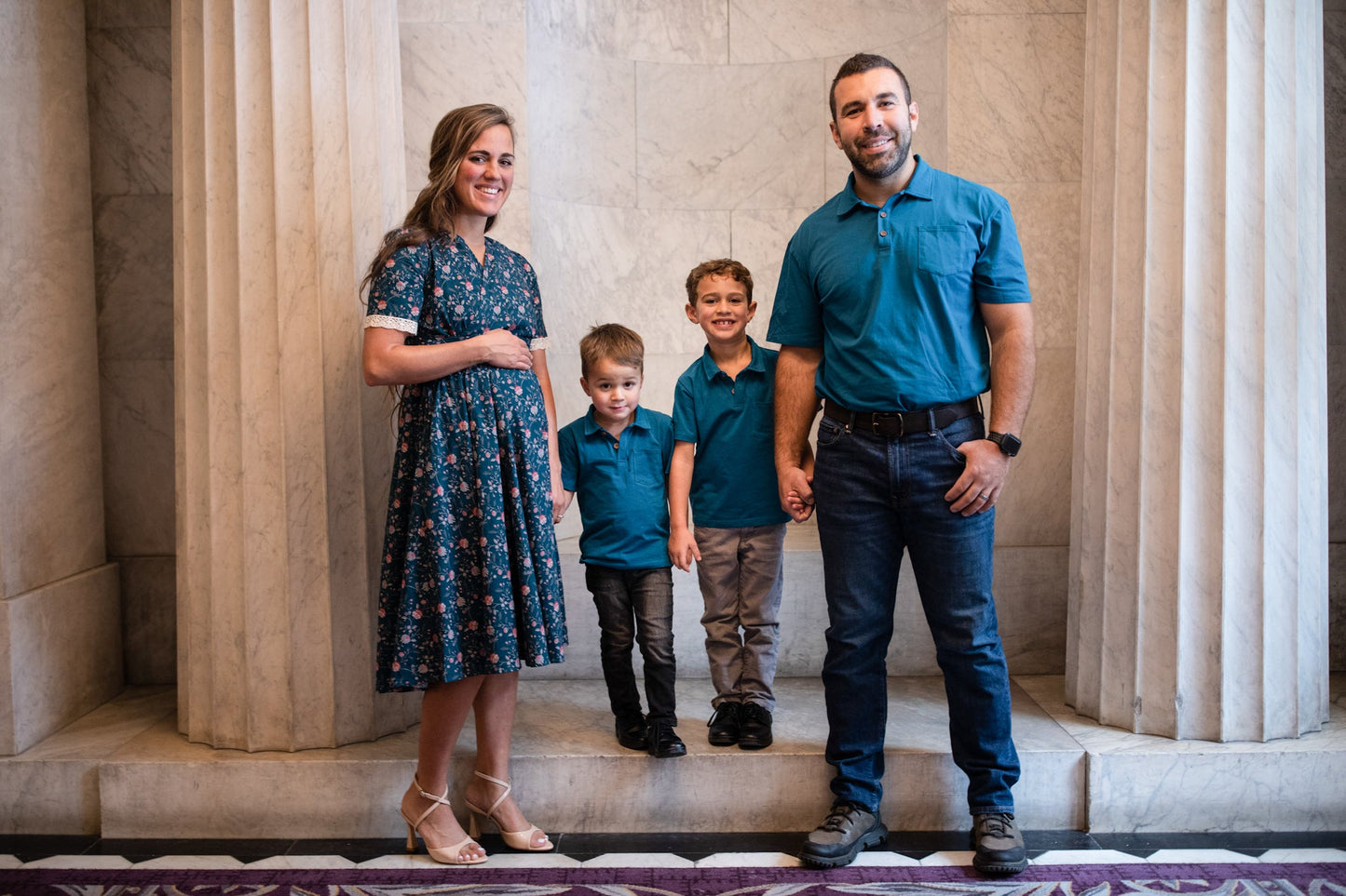 Timeless Teal ~ Boy’s Perseverance Polo