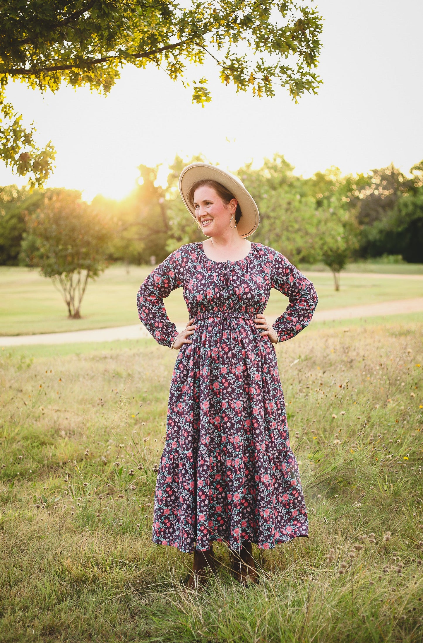 Mahogany Rose ~ Abilene Midi
