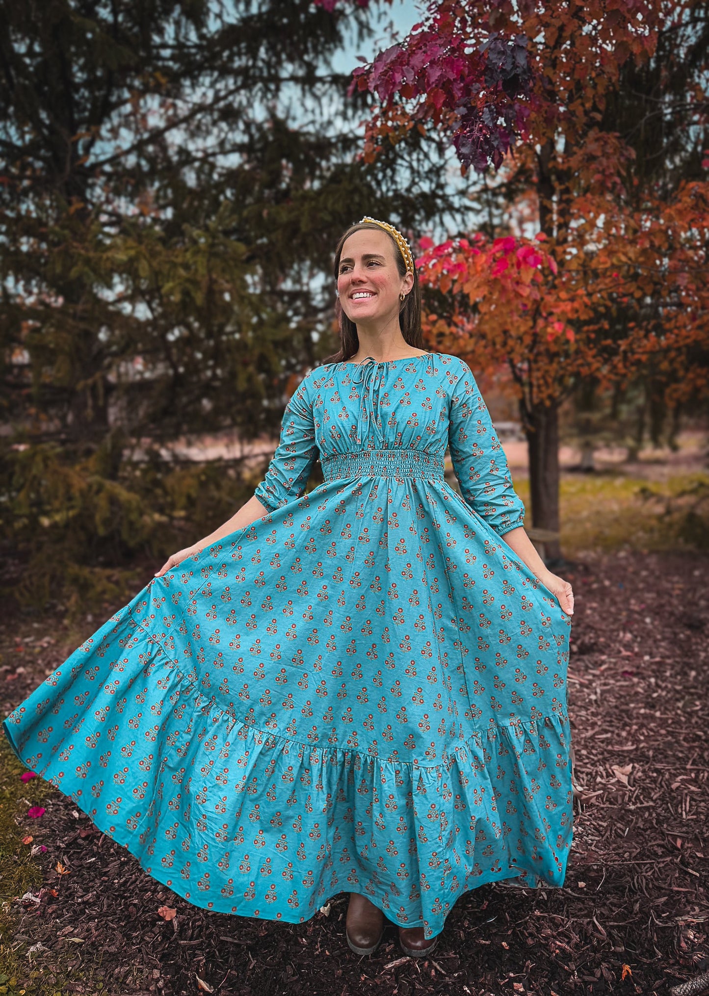 Patina Petalwork ~ Folklore Maxi