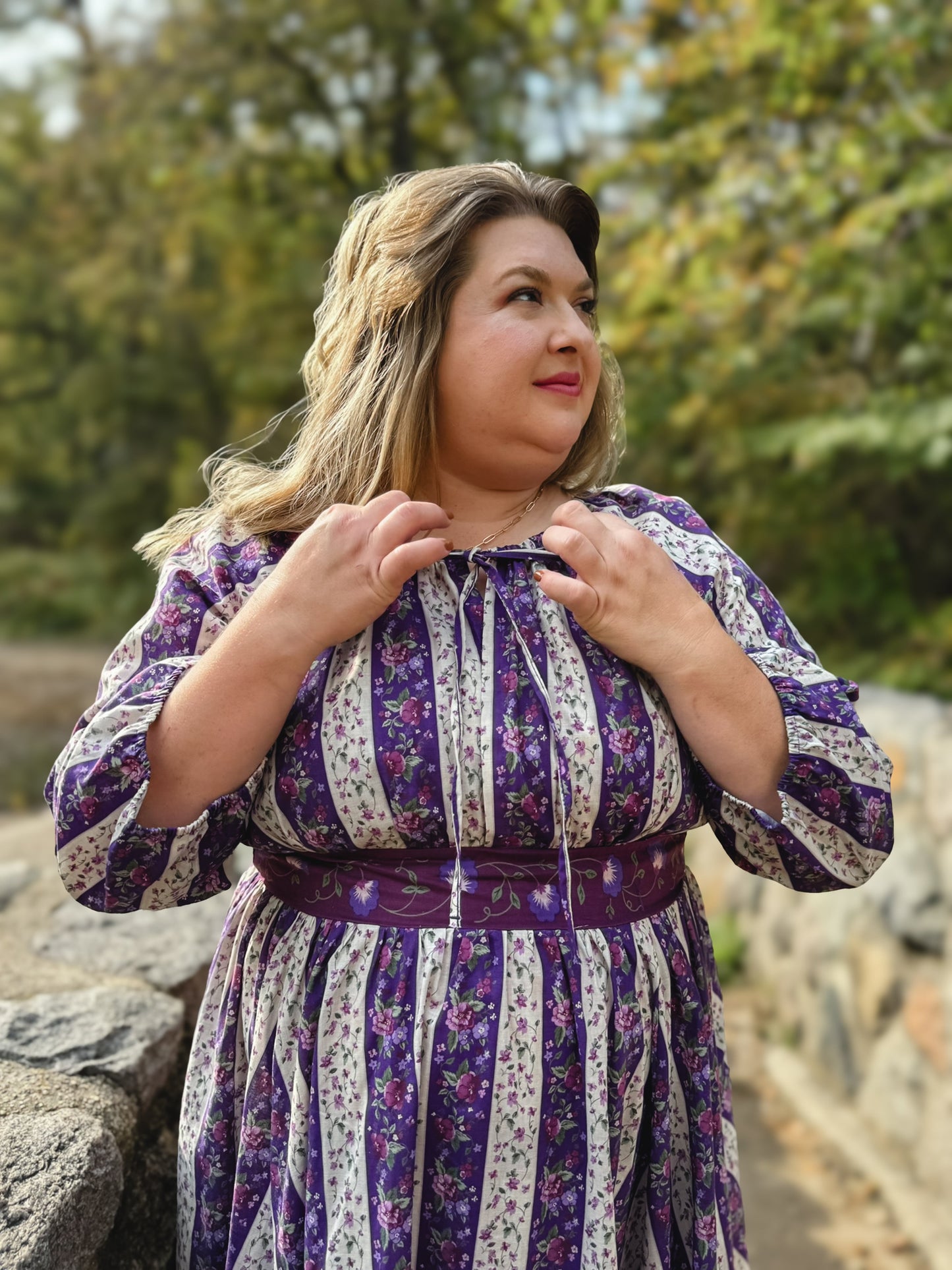 Antique Amethyst ~ Folklore Maxi