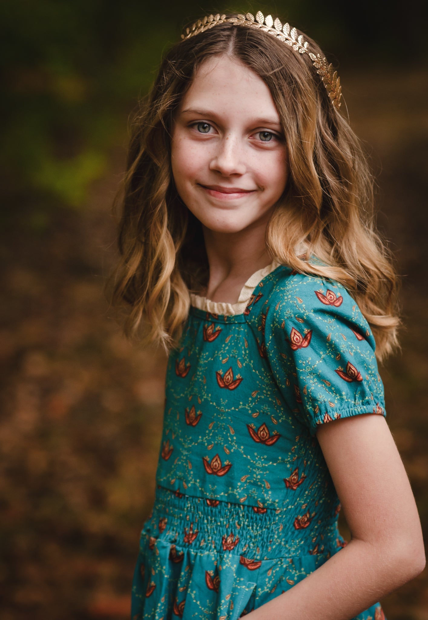 Once a Queen ~ Mini Folklore Dress