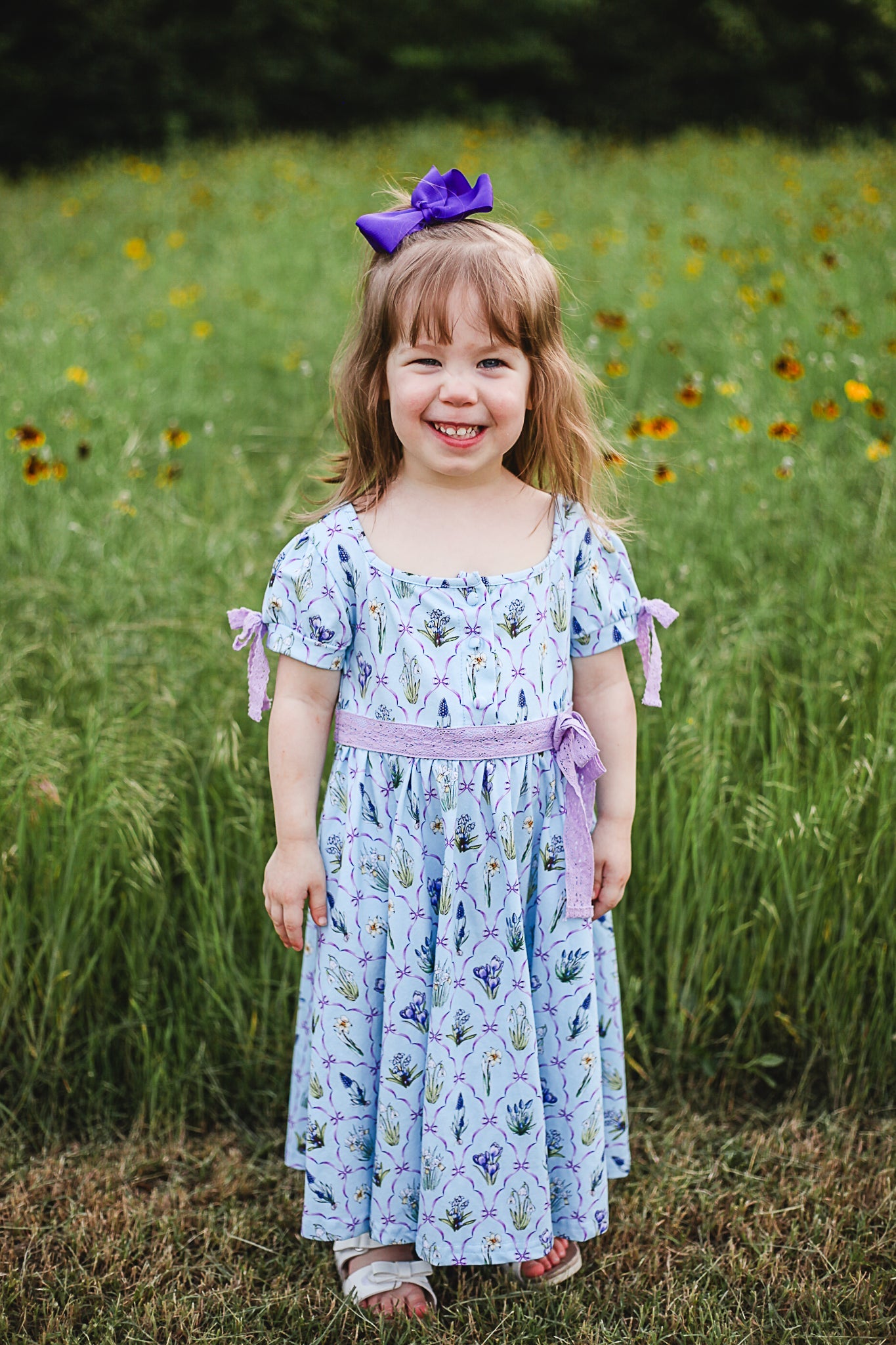 Snowdrops & Daffodils ~ Mini Keepsake Dress